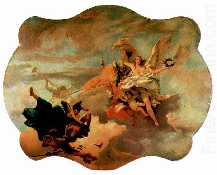 Triumphzug der Fortitudo und der Sapienzia, Giovanni Battista Tiepolo